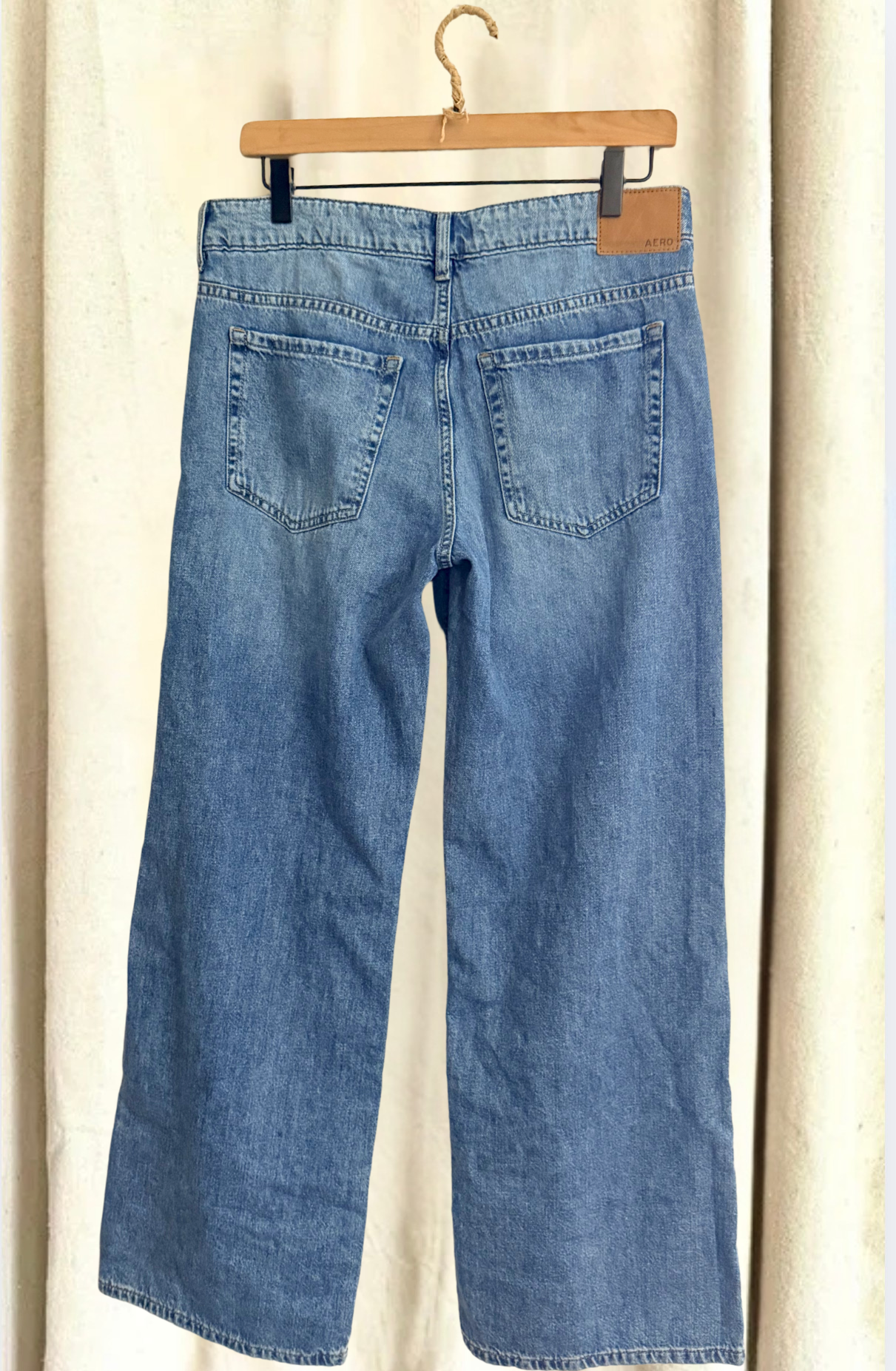 Low Rise Baggy Denim
