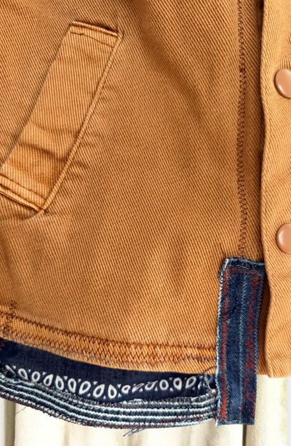 patchwork car coat