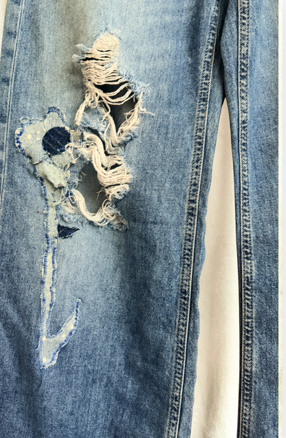 Low Rise Baggy Denim